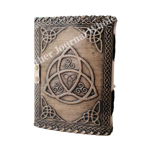 Sun & moon Mother Of Earth Stone Vintage Spell Book of Shadows Journal for Writing Men & Women School Office Supplies Planner