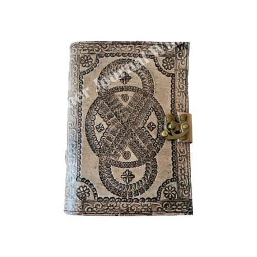 Vintage Book of Shadows Journal for Writing Men & Women School Office Supplies Charcoal Emboossed Travel Planner Notebook Diary