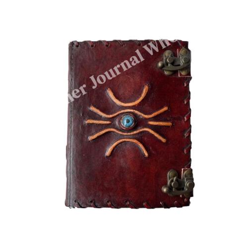 Hocus Pocus book Of Spell Magical Spell Books Handmade Recycled Deckle 120 Blank Pages God Eye Gift Cover Blank Journal