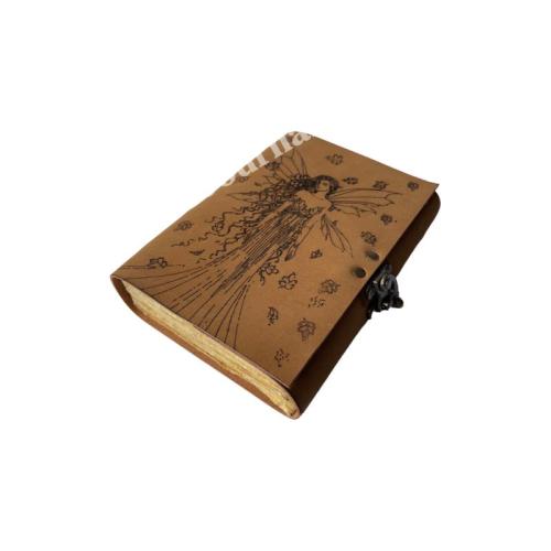 Spell Blank Book of Shadows Journal with Lock Clasp Butterfly Women Laser Cut Vintage Handmade Diary Prayer Planner Journal