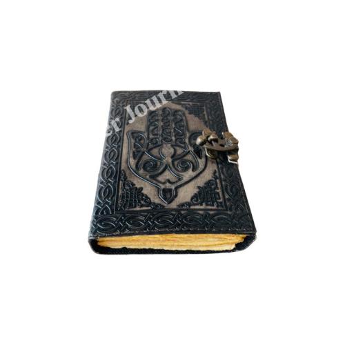 Vintage HUMSA Book of Shadows Journal for Writing Men & Women School Office Supplies Emboossed Travel Planner Notebook Diary