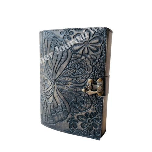 Butterfly Book of Shadows Journal for Writing Men & Women School Office Charcoal Emboossed Travel Planner Notebook Diary